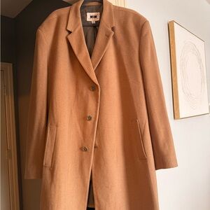 Mens Tan Coat size 54